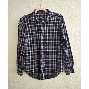 Patagonia Mens Organic Cotton Plaid Flannel Long Sleeve Button-Up Shirt XS